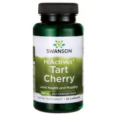 Swanson hiActives tart cherry 465 mg 60 kapsułek