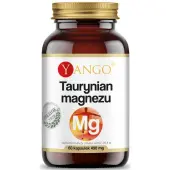 Yango taurynian magnezu 490 mg 60 kapsułek