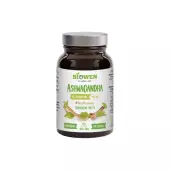 Biowen Ashwagandha ekstrakt bezglutenowa 400 mg 120 kapsułek