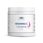 Jantar Witamina C z żurawiną 1000mg w proszku 300 g