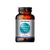 Viridian witamina C 500mg z Cynkiem 30 kapsułek