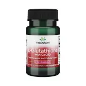 Swanson L-glutation + Koenzym Q10 30 kapsułek 