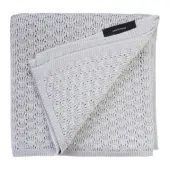 LullaLove Bambusowy koc motylek szary 90cm x 90cm 