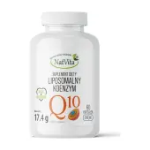 NatVita Koenzym Q10 liposomalny Ubichinon 290 mg 60 kapsułek